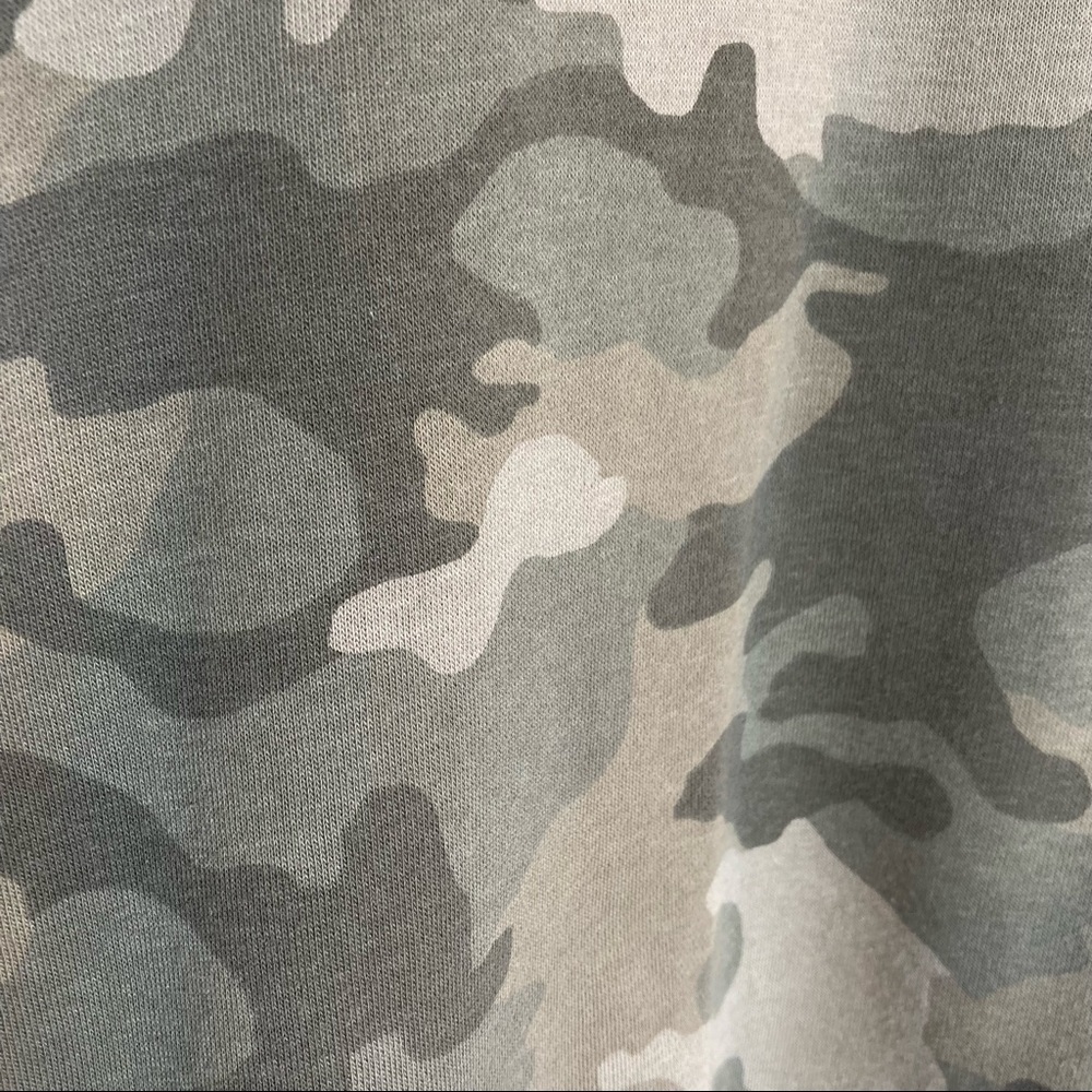 Hippie Rose Camo Mock Neck Sweatshirt - Picture 6 of 9